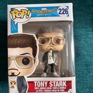 Tony Stark Marvel Spiderman Homecoming Funko Pop